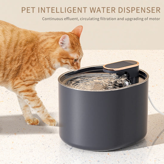 Automatic Pet Cat Water Fountain Mute Water Feeder