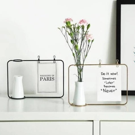 New Creative Iron Photo Frame Stand